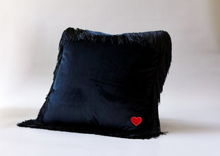 Sable | Tiger Print Fringe Pillow